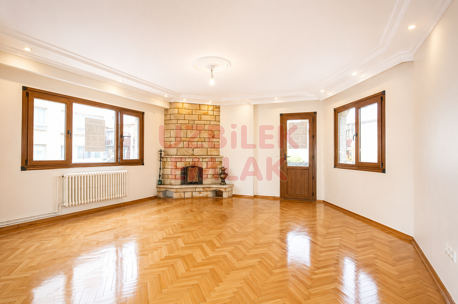 Yayla Merkezde 4+1 Kiralık Şık Ferah Köşe Daire 2.Kat 145 m2 