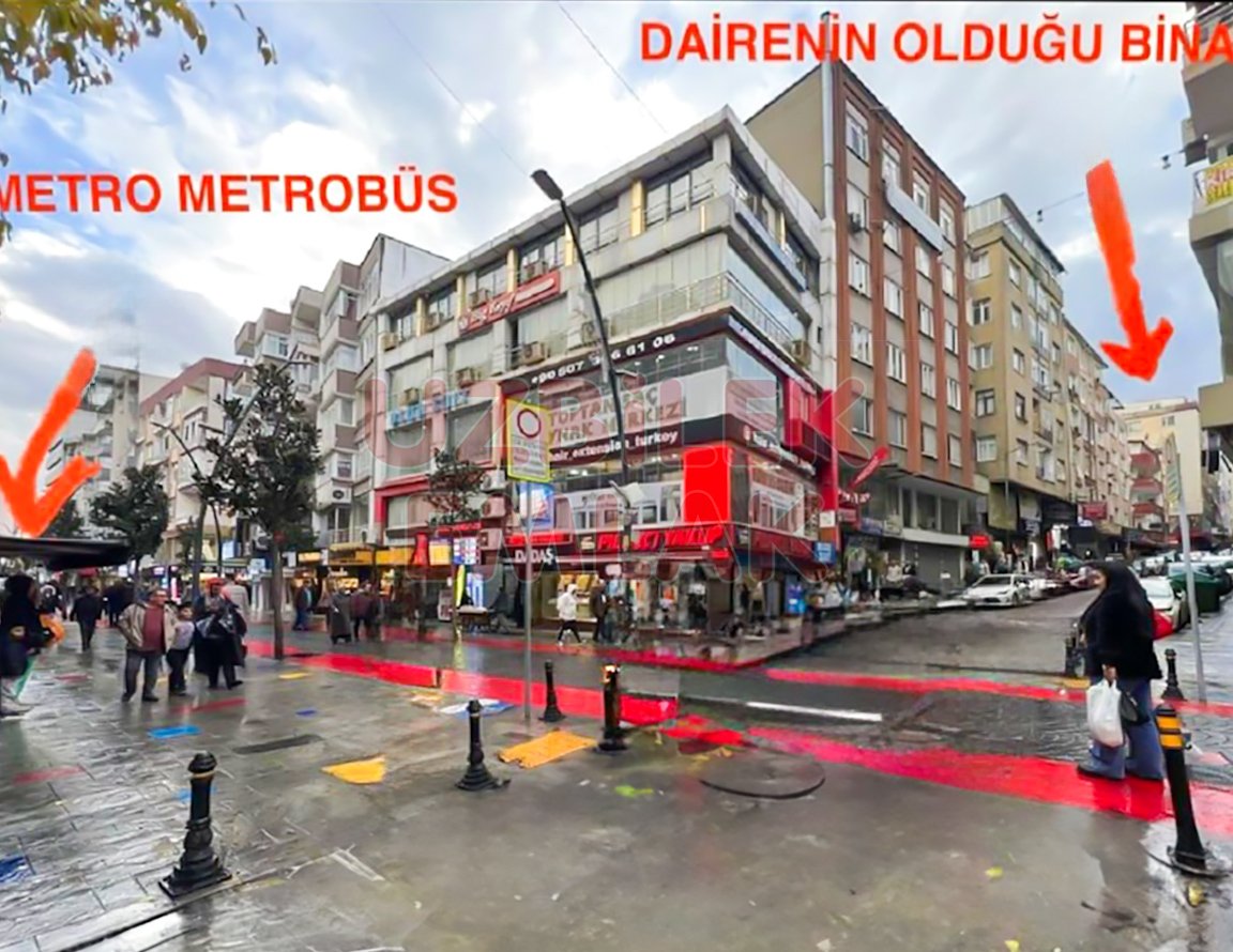 ŞİRİNEVLER METRO METROBÜSE 2 DK MESAFEDE 5.KAT ASANSÖRLÜ 2+1